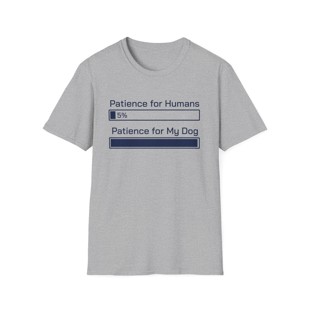 Human Patience: 5% T-Shirt