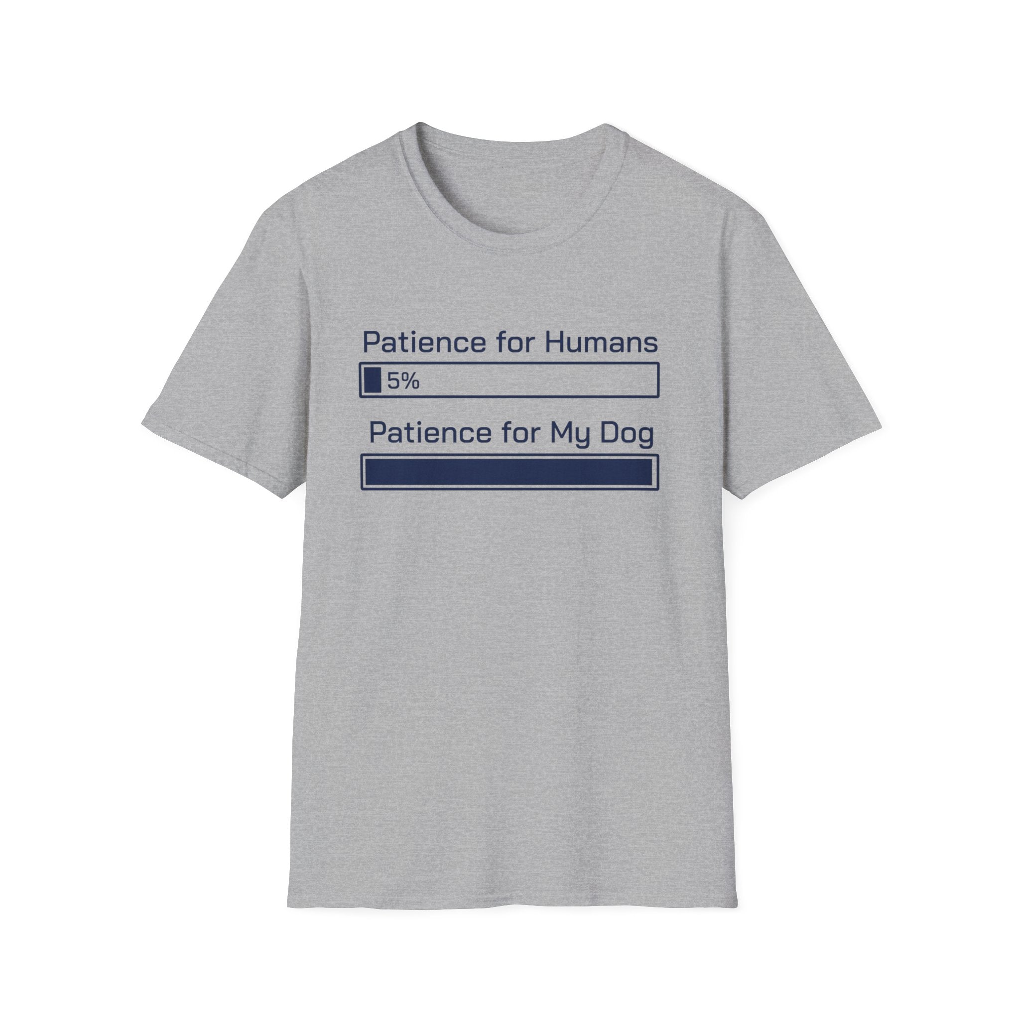 Human Patience: 5% T-Shirt