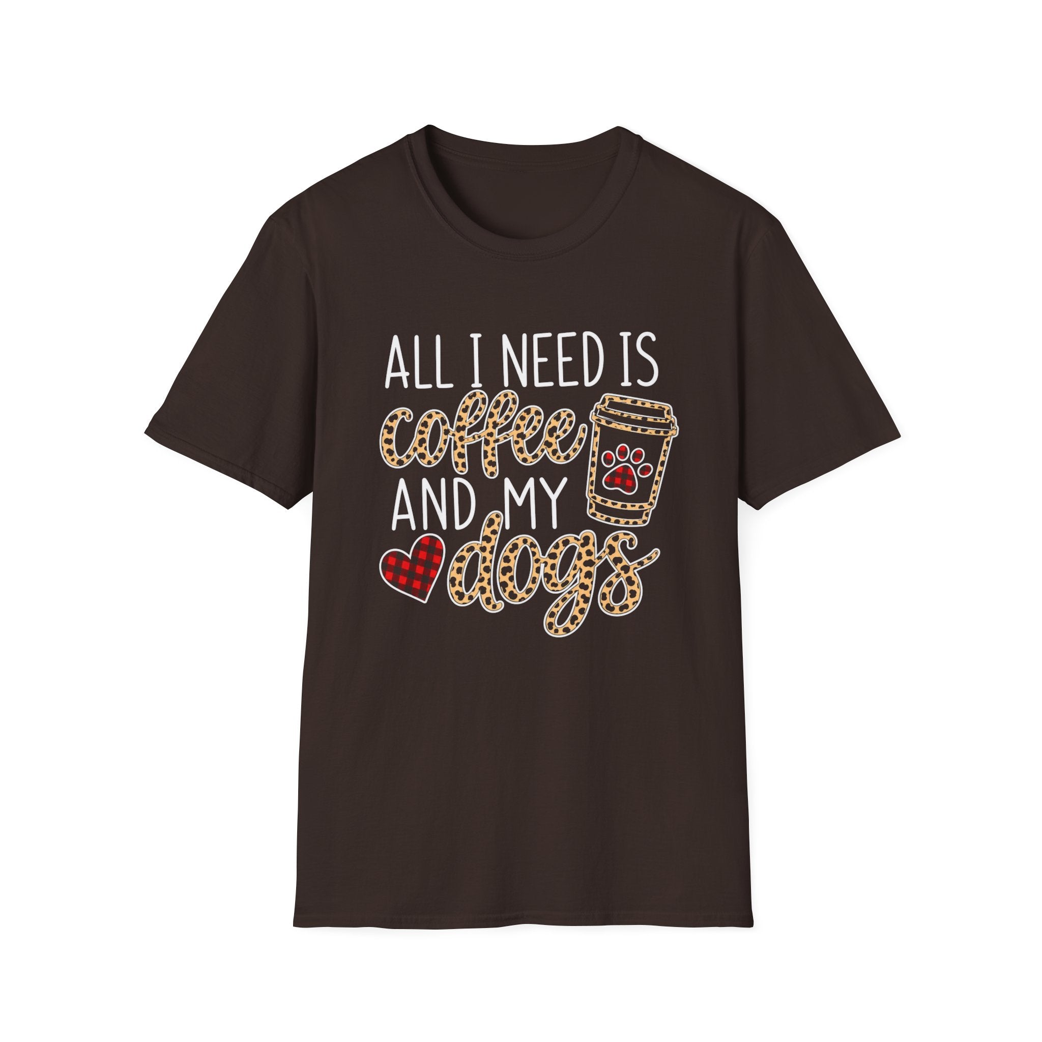 Coffee & Dogs, Obviously T-Shirt