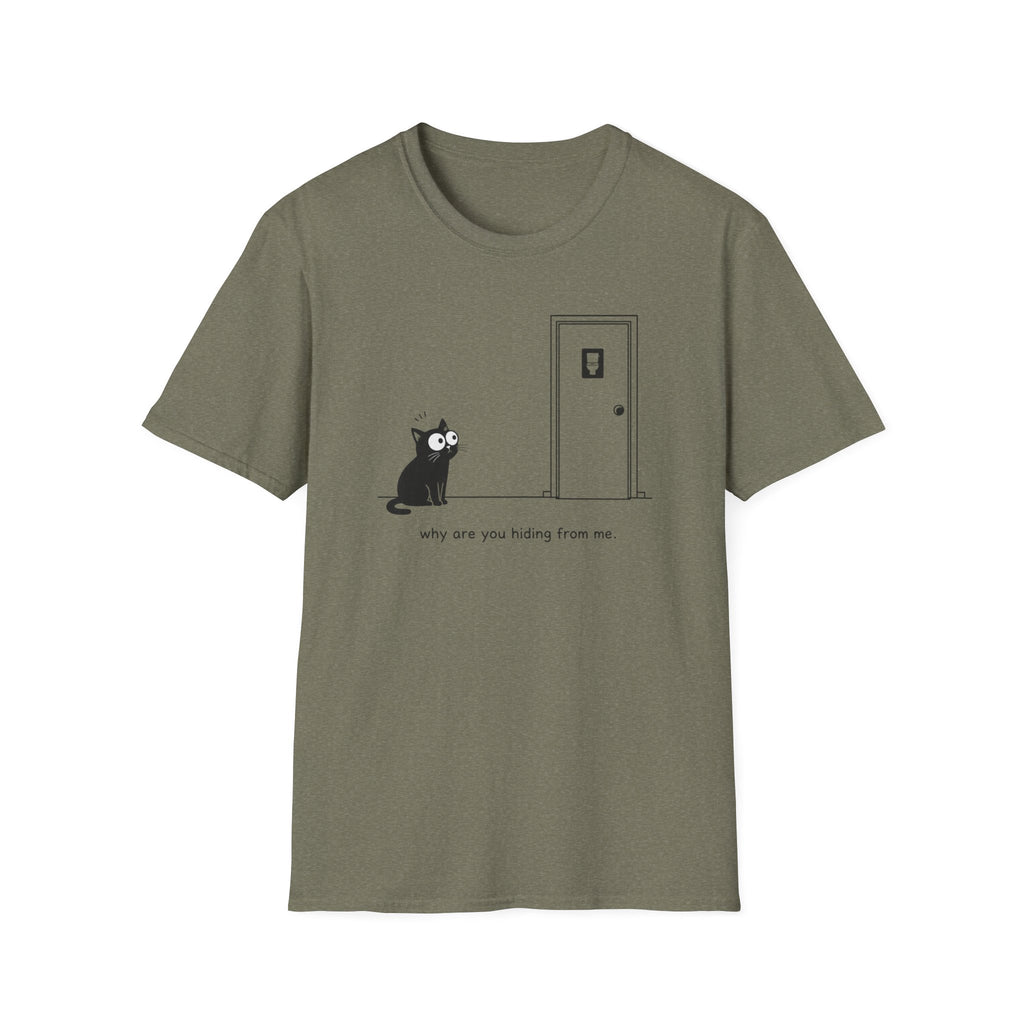 Hiding Cat T-Shirt