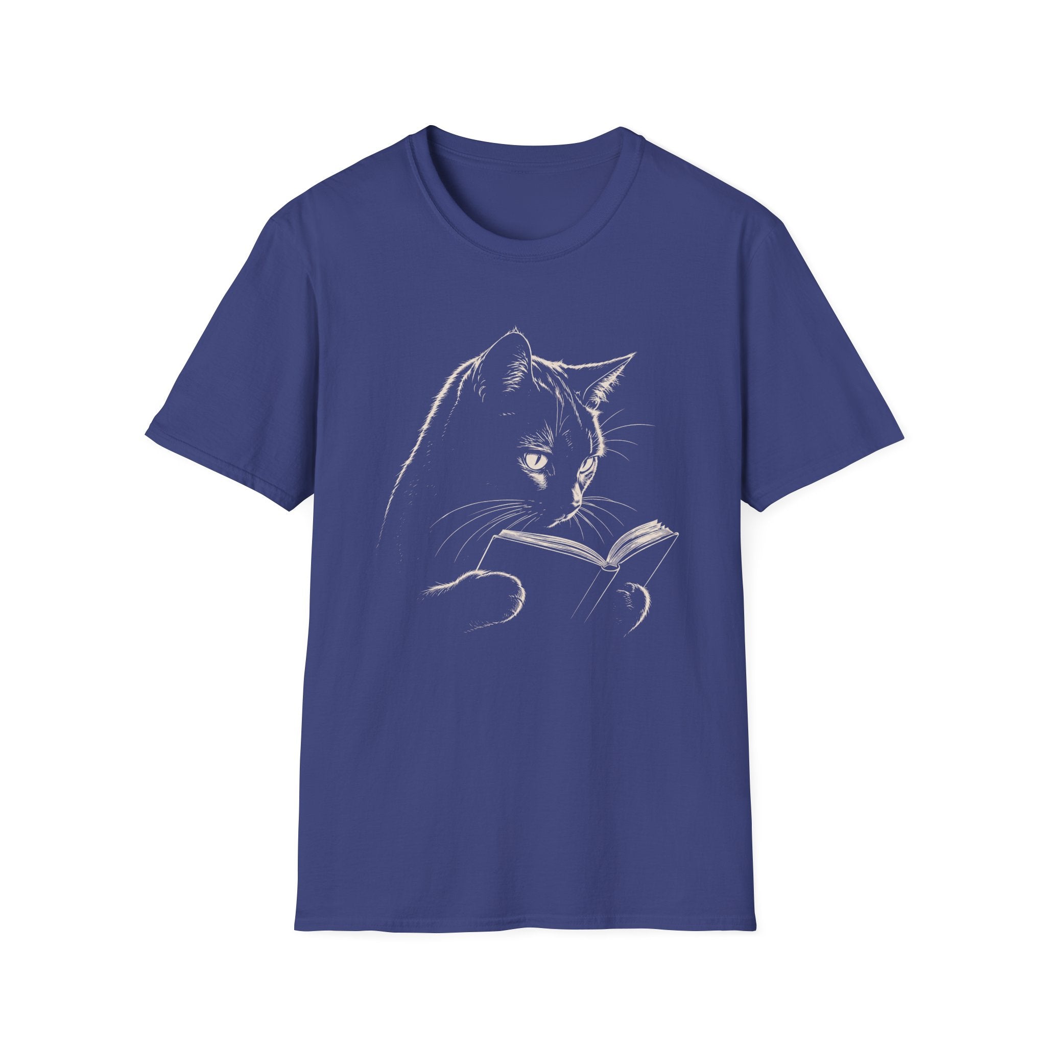 Bookish Cat Energy T-Shirt