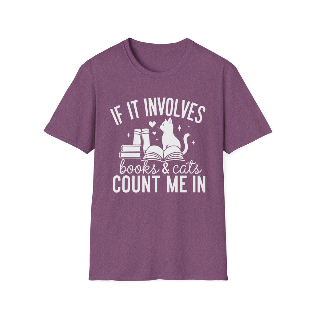 Cat Library Club T-Shirt