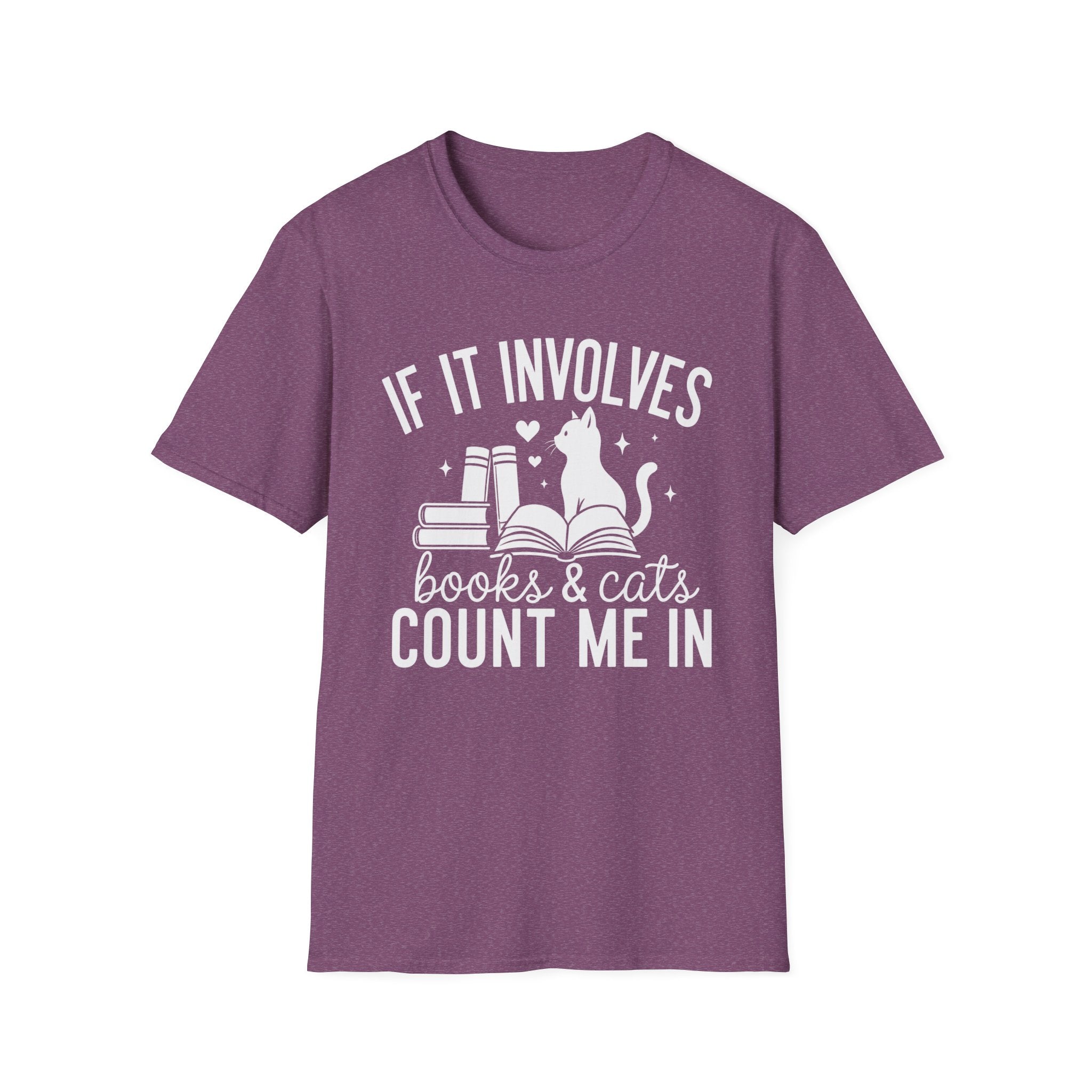 Cat Library Club T-Shirt
