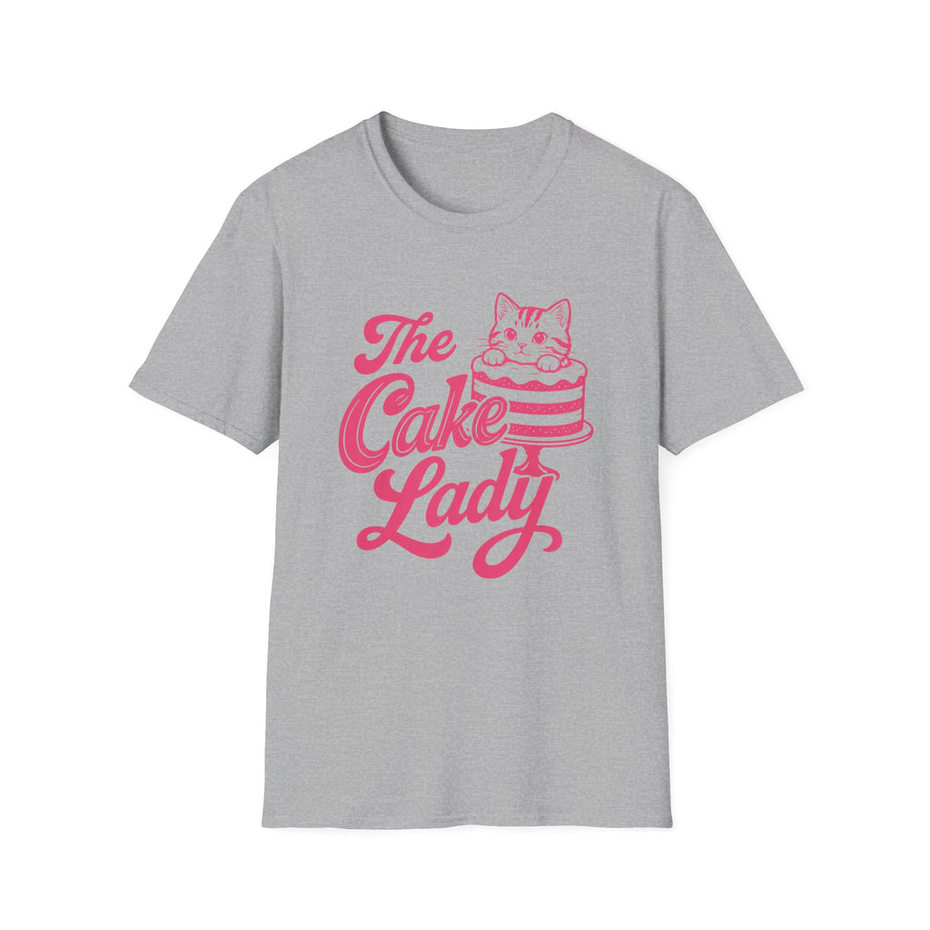 Cake Lady Cat T-Shirt