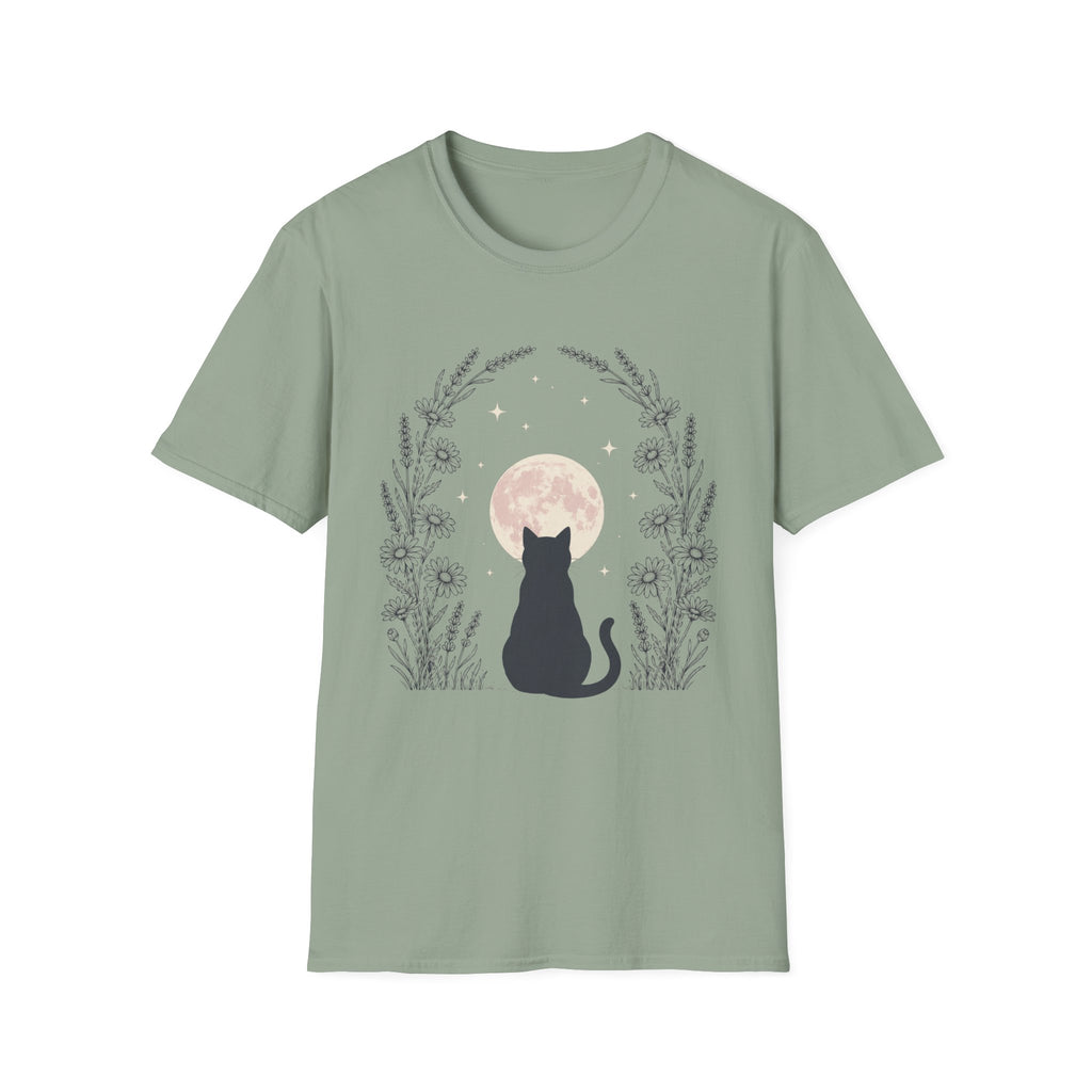 Midnight Moon Cat T-Shirt