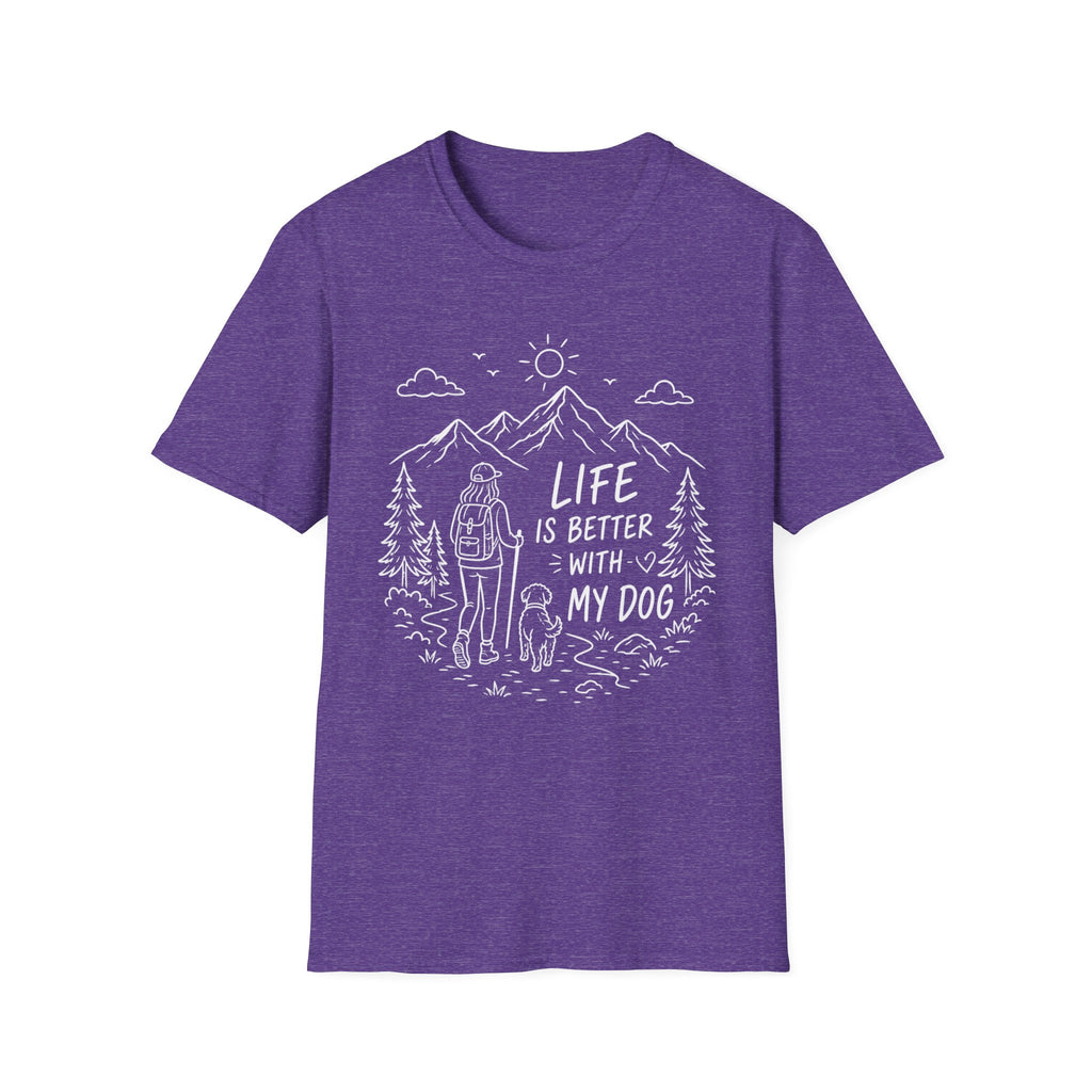 Life Better With Dog T-Shirt