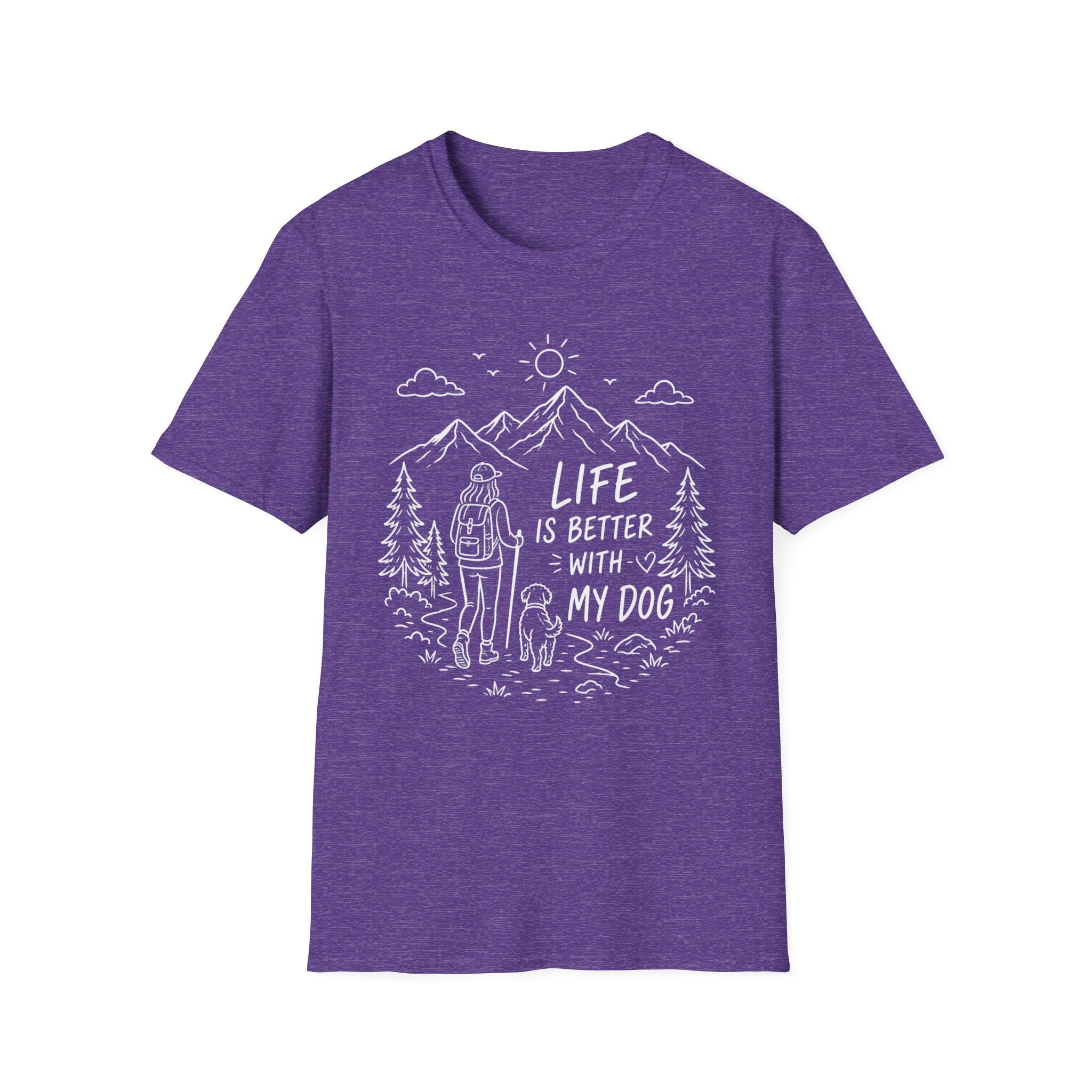 Life Better With Dog T-Shirt