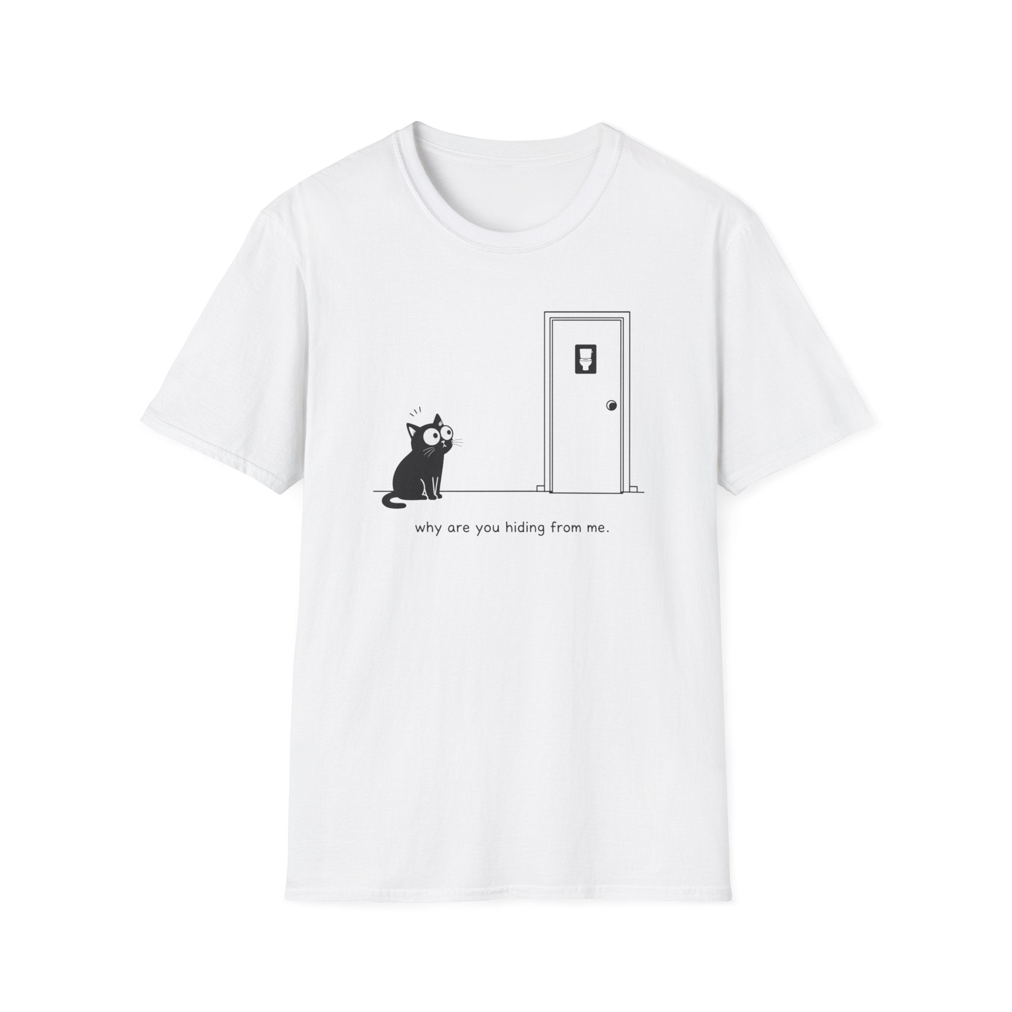 Hiding Cat T-Shirt