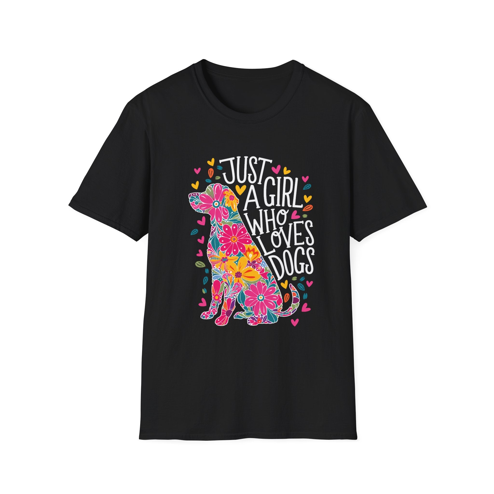 Just A Girl Who Loves Dogs T-Shirt