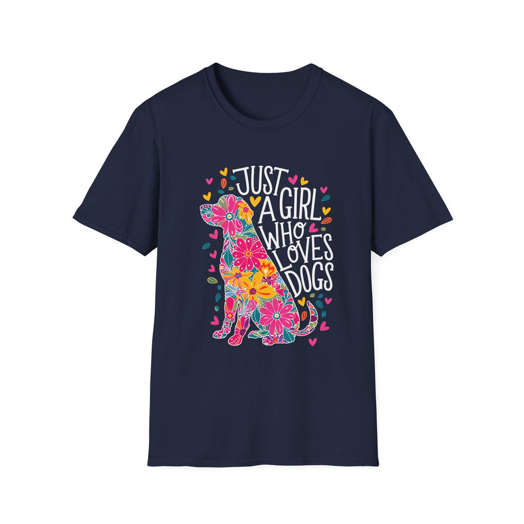 Just A Girl Who Loves Dogs T-Shirt