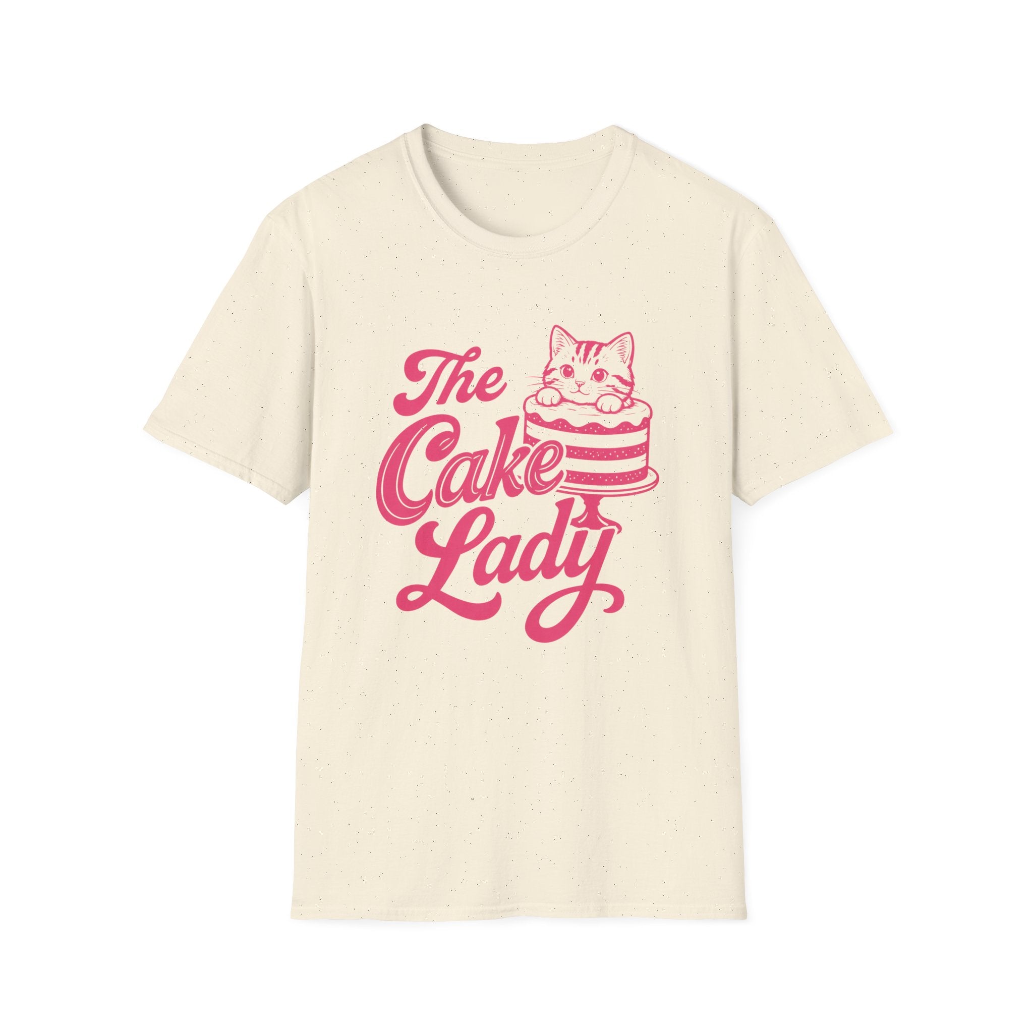 Cake Lady Cat T-Shirt