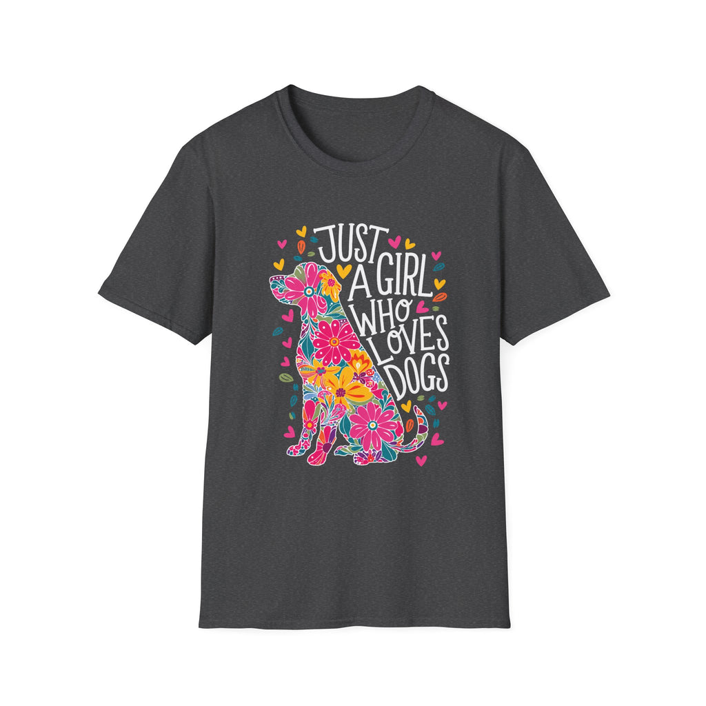 Just A Girl Who Loves Dogs T-Shirt