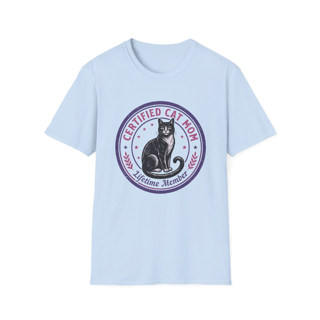 Certified Cat Mom T-Shirt