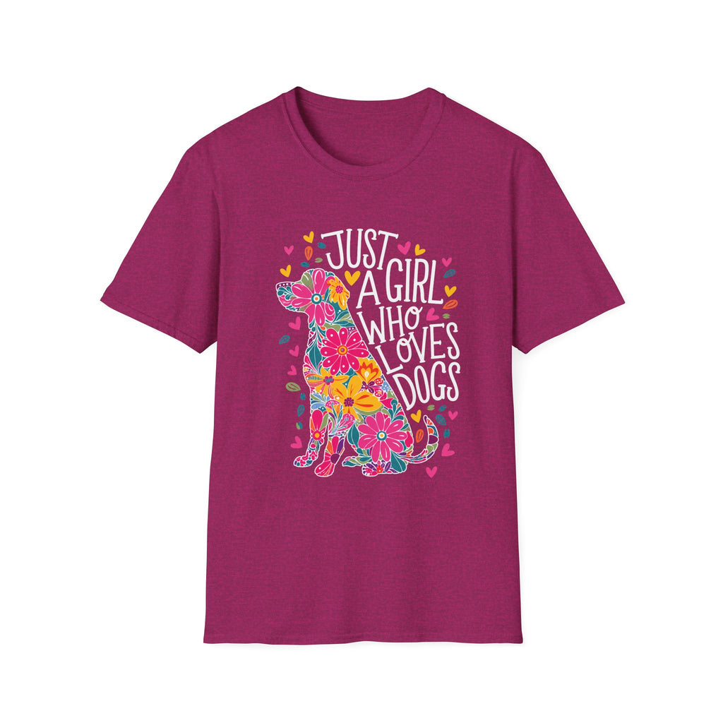 Just A Girl Who Loves Dogs T-Shirt