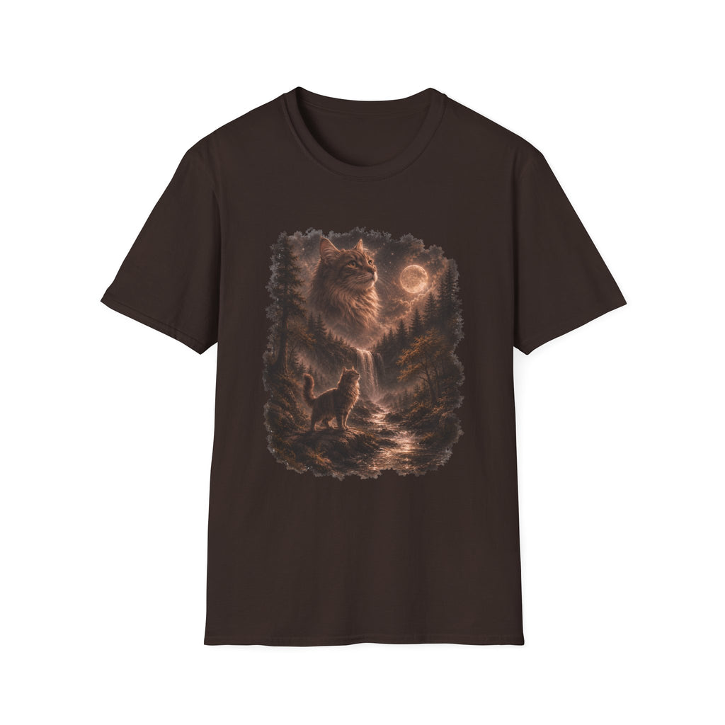 Moonlit Cat Spirit T-Shirt
