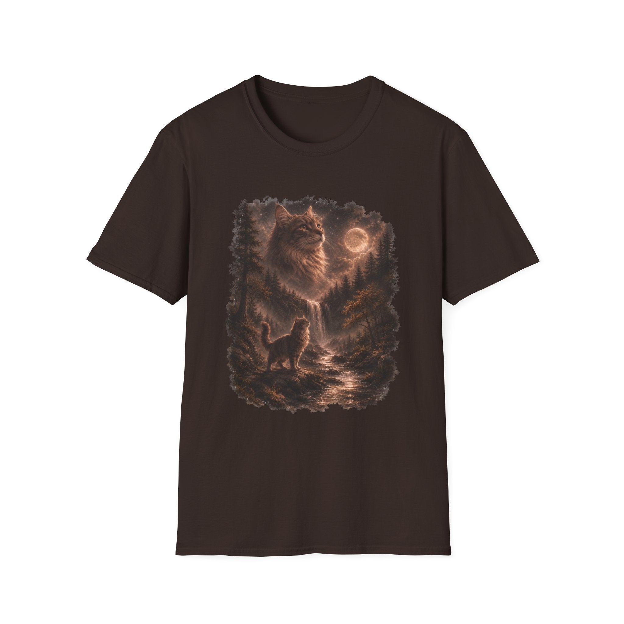 Moonlit Cat Spirit T-Shirt