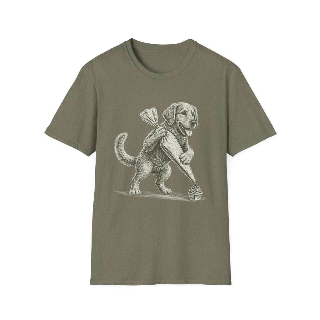 Golden Retriever Pastry Chef T-Shirt