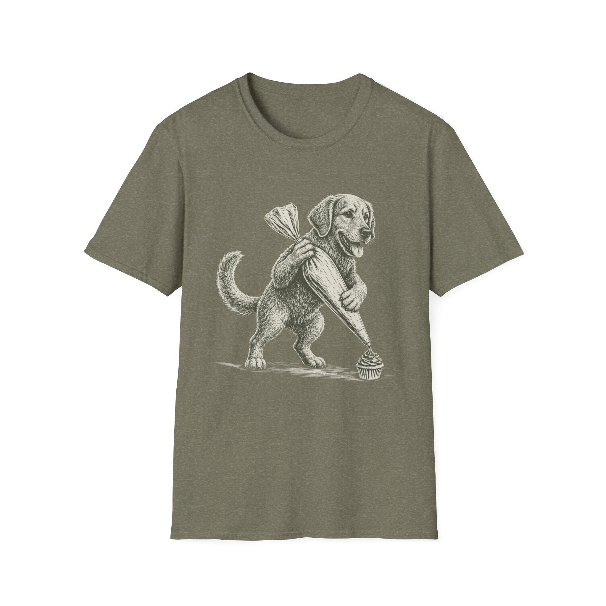 Golden Retriever Pastry Chef T-Shirt
