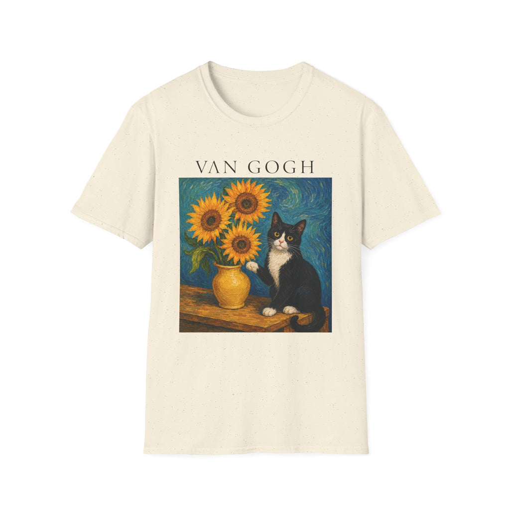 Van Gogh Cat T-Shirt