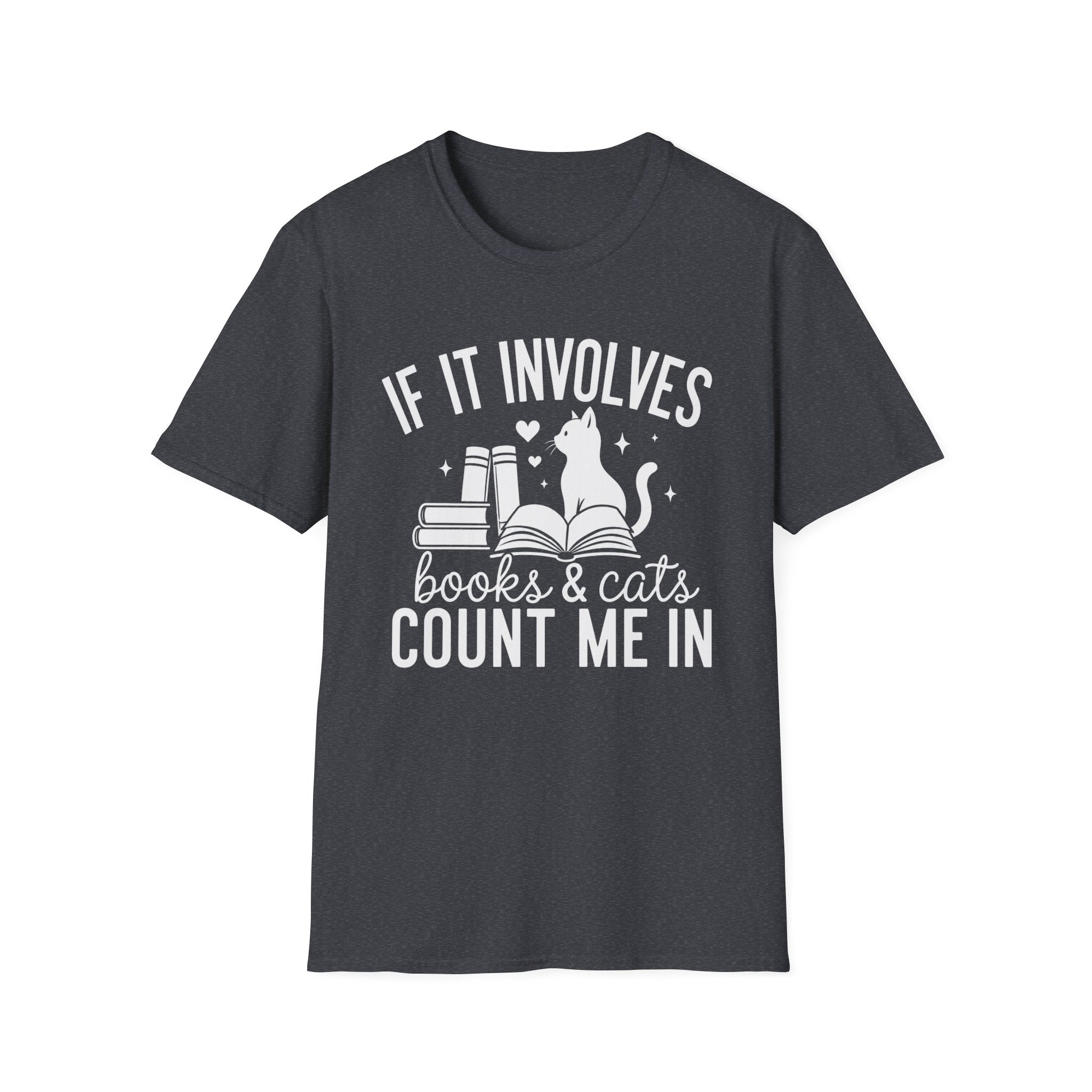 Cat Library Club T-Shirt