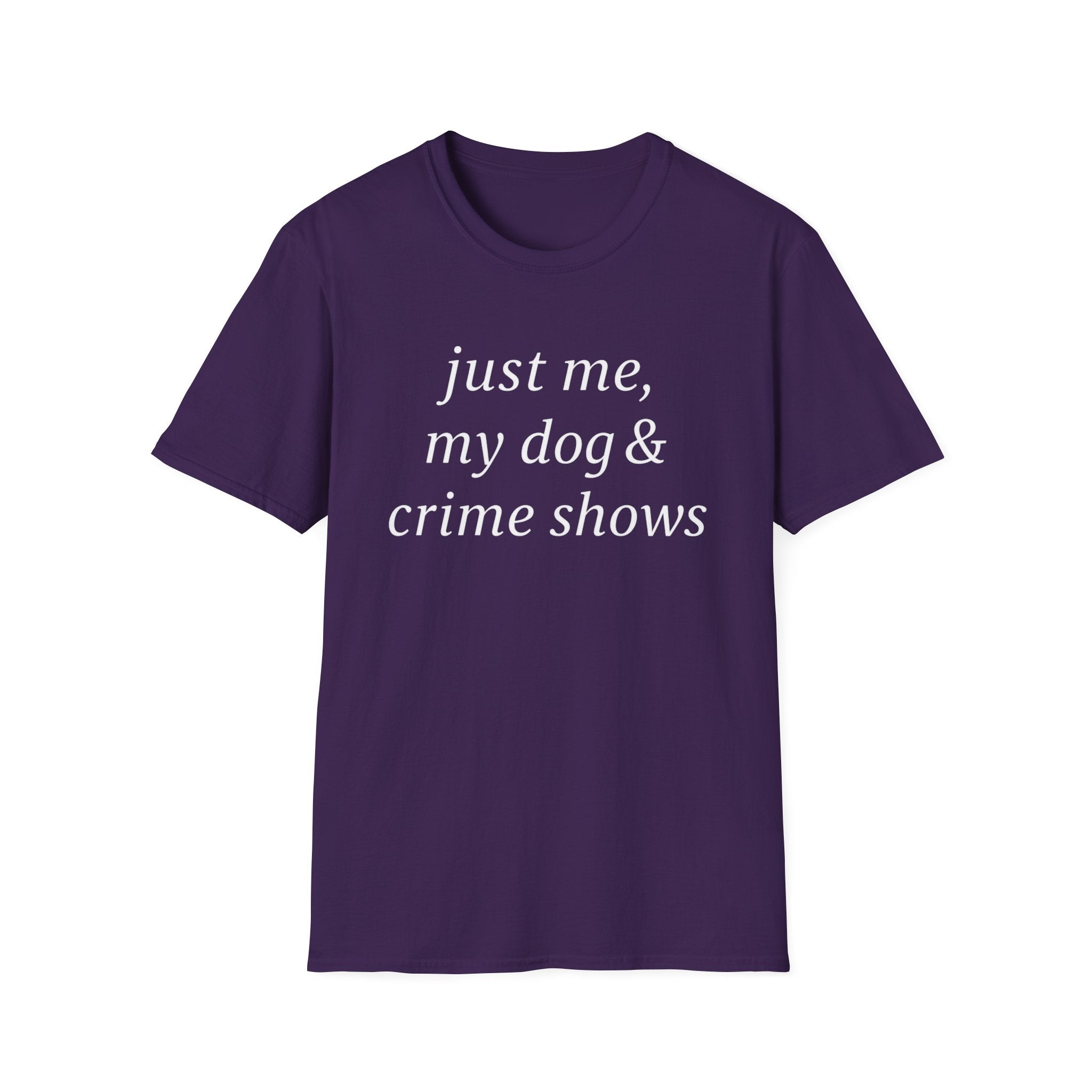 Me & my Dog, Crime Shows T-Shirt