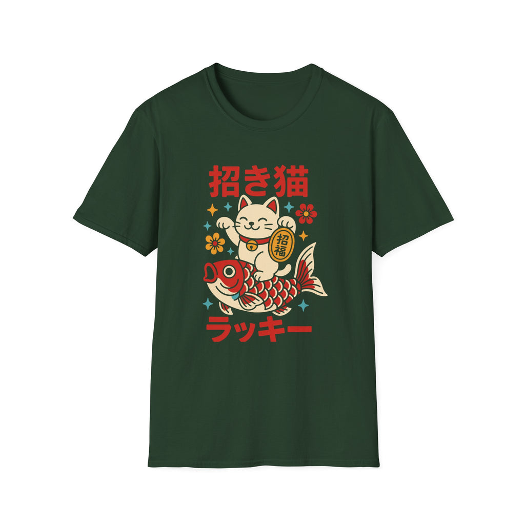 Lucky Maneki Cat T-Shirt