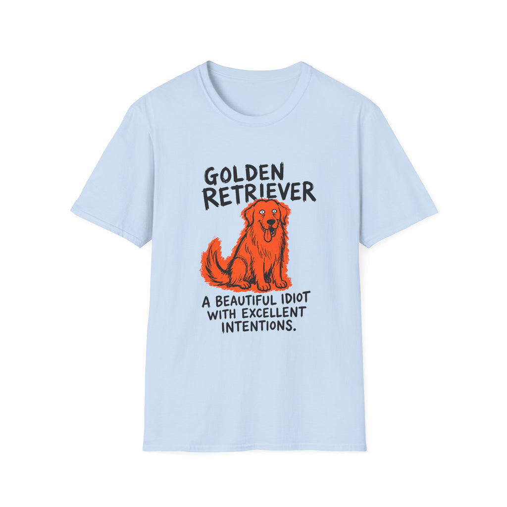 Golden Retriever Logic T-Shirt