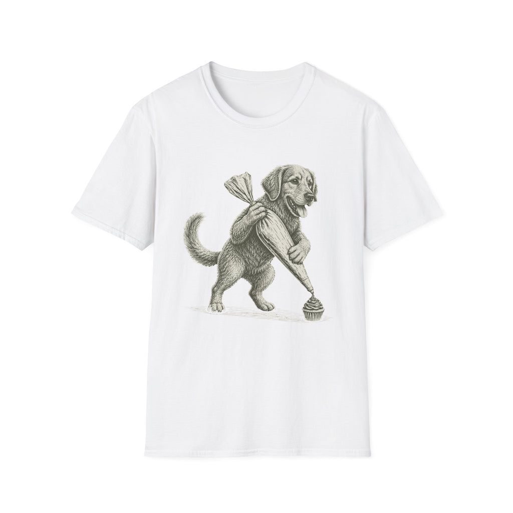 Golden Retriever Pastry Chef T-Shirt