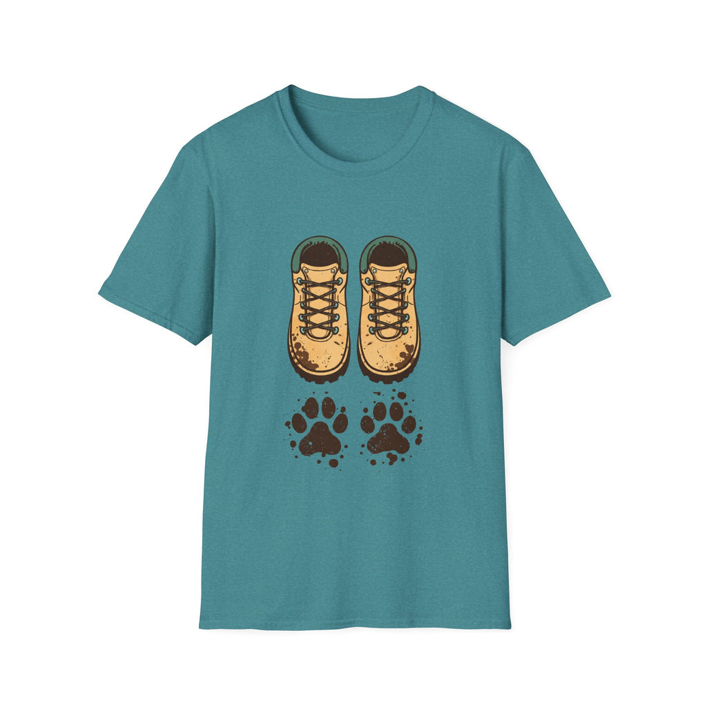 rail Dirt & Dog Prints T-Shirt