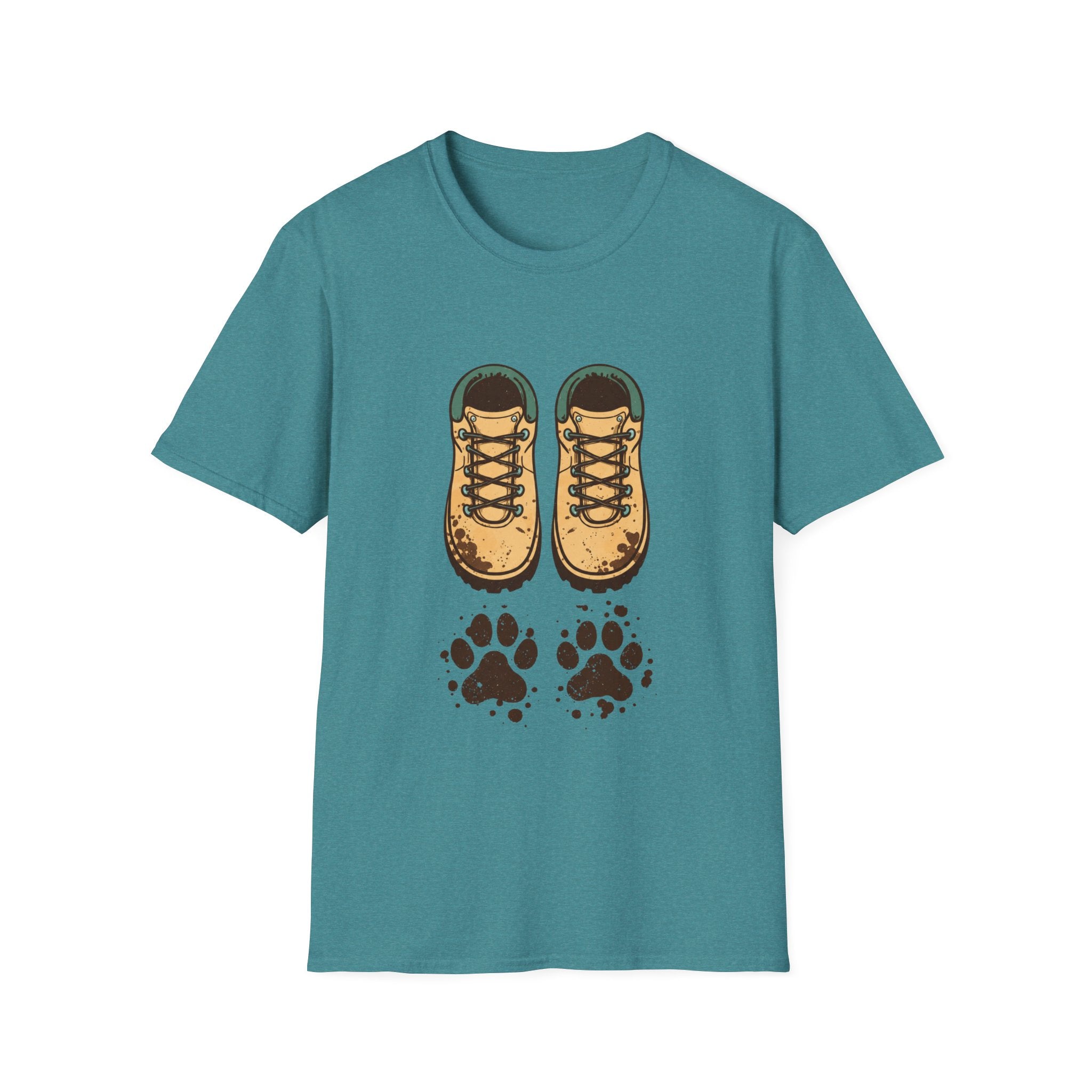 rail Dirt & Dog Prints T-Shirt