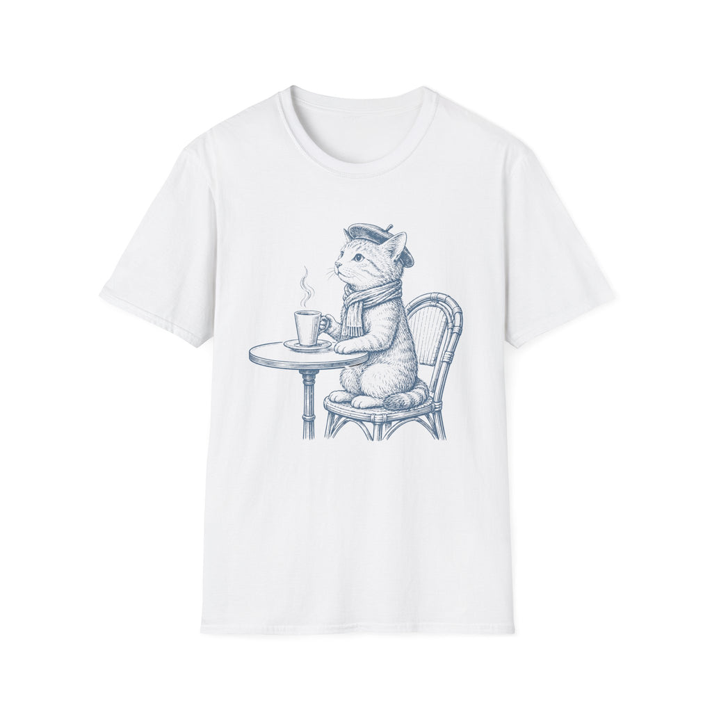 Paris Café Cat T-Shirt