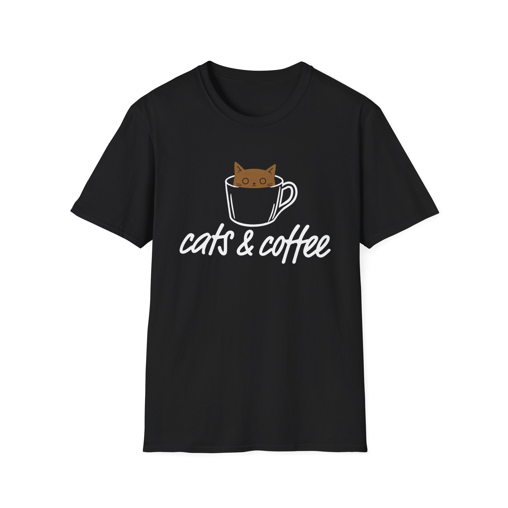 Coffee Cat Mood T-Shirt