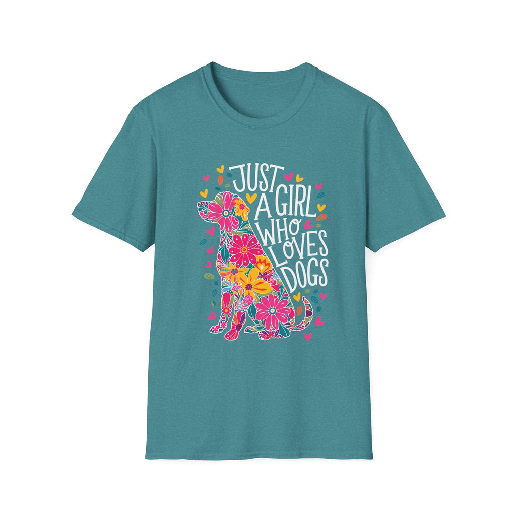 Just A Girl Who Loves Dogs T-Shirt