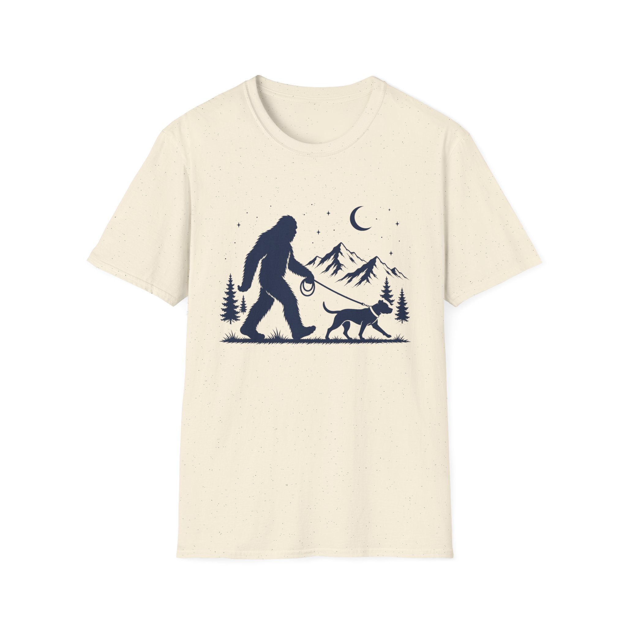 Bigfoot Has A Dog Too T-Shirt
