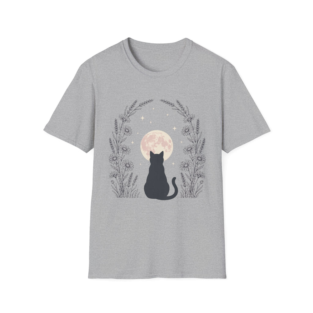 Midnight Moon Cat T-Shirt