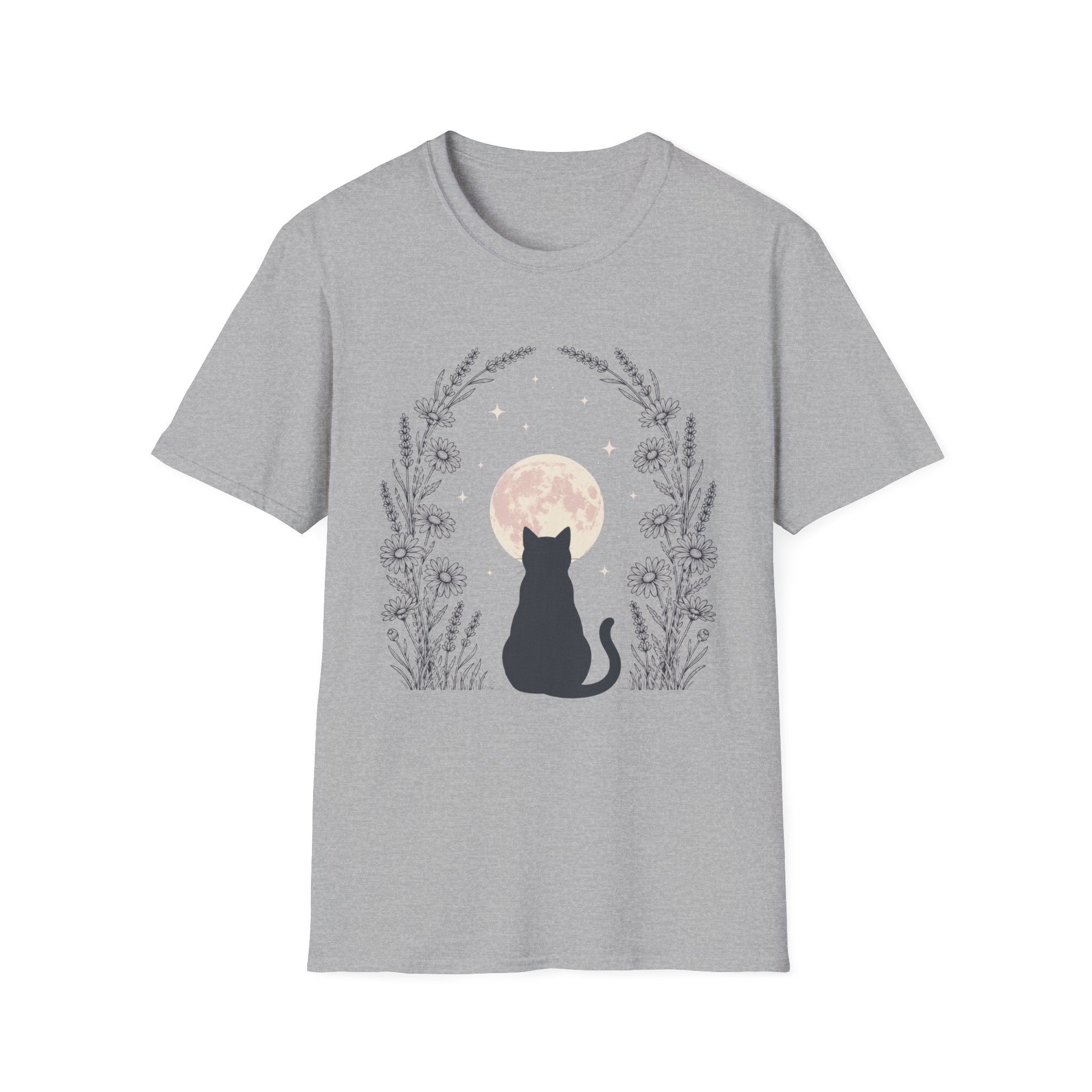 Midnight Moon Cat T-Shirt