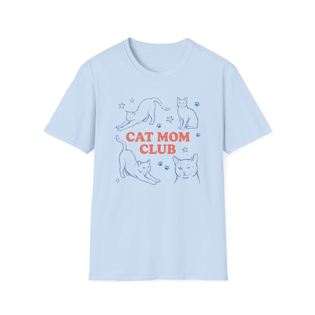 Cat Mom Club T-Shirt
