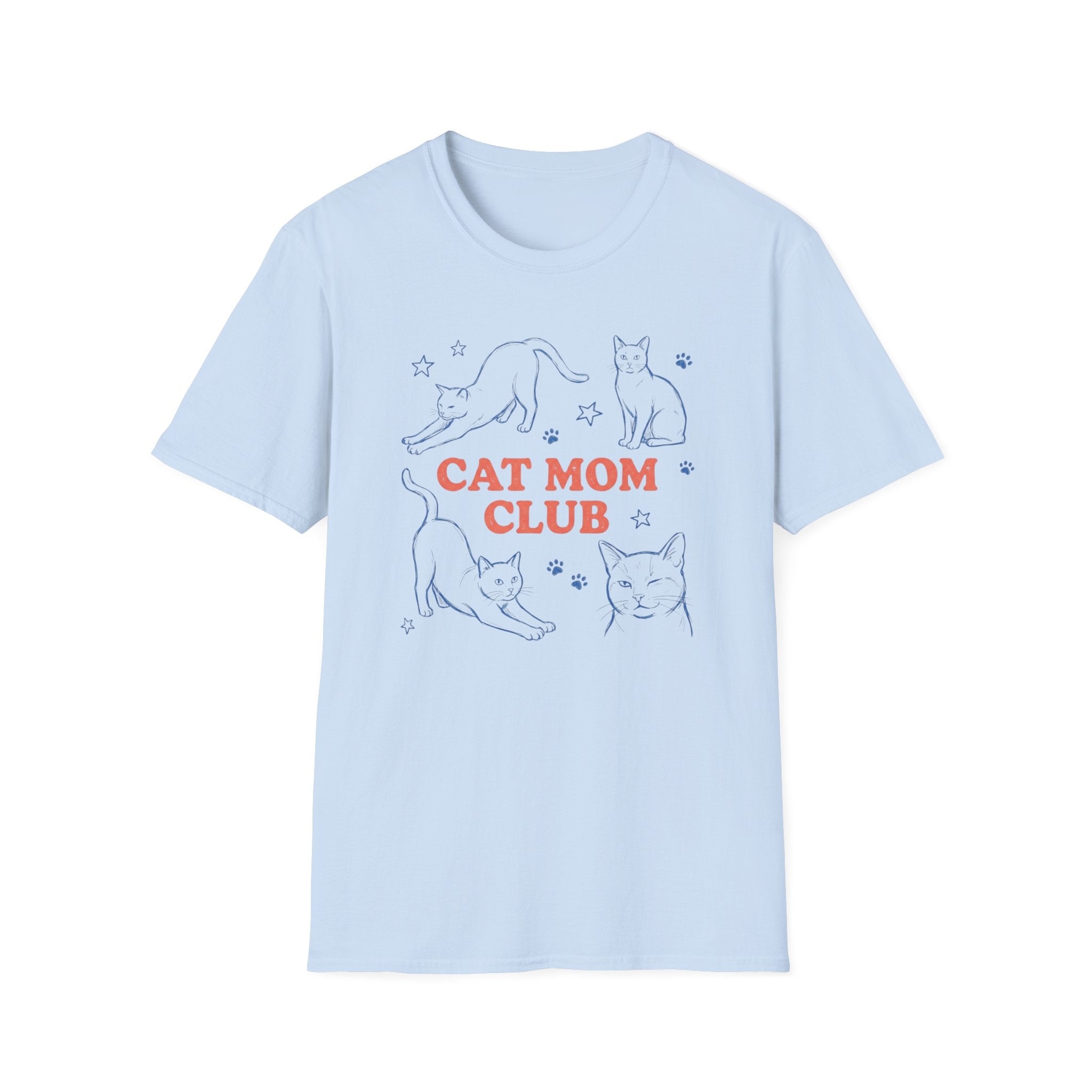 Cat Mom Club T-Shirt