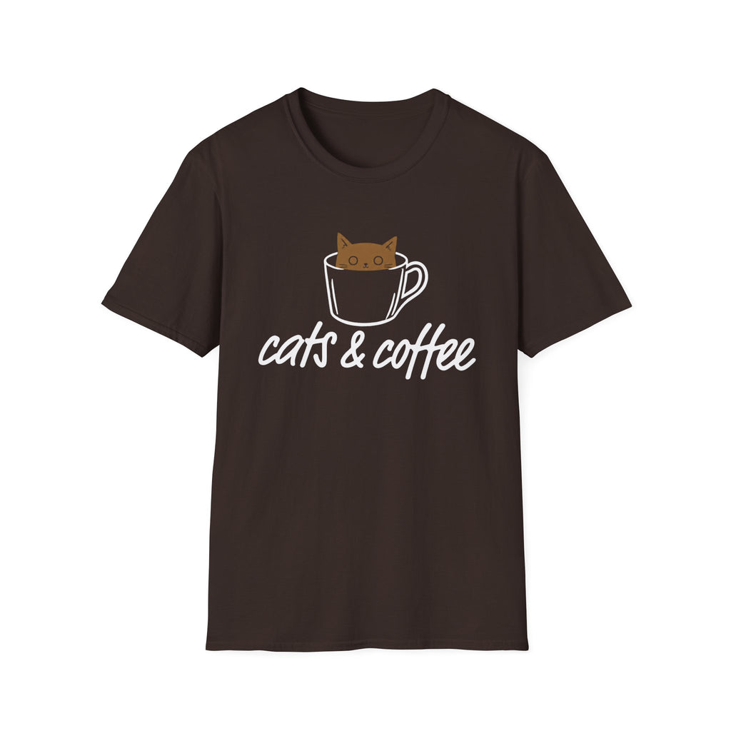 Coffee Cat Mood T-Shirt
