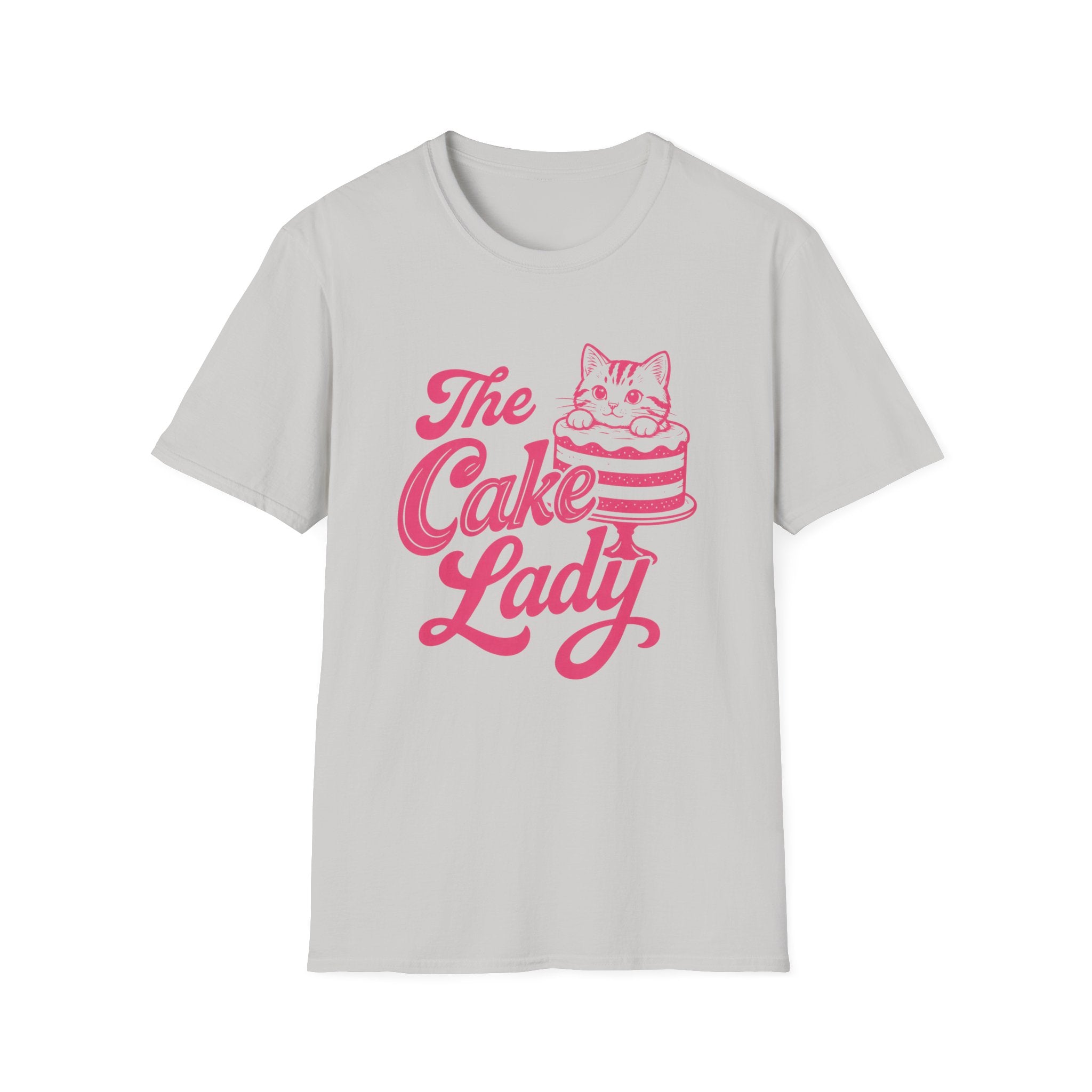 Cake Lady Cat T-Shirt