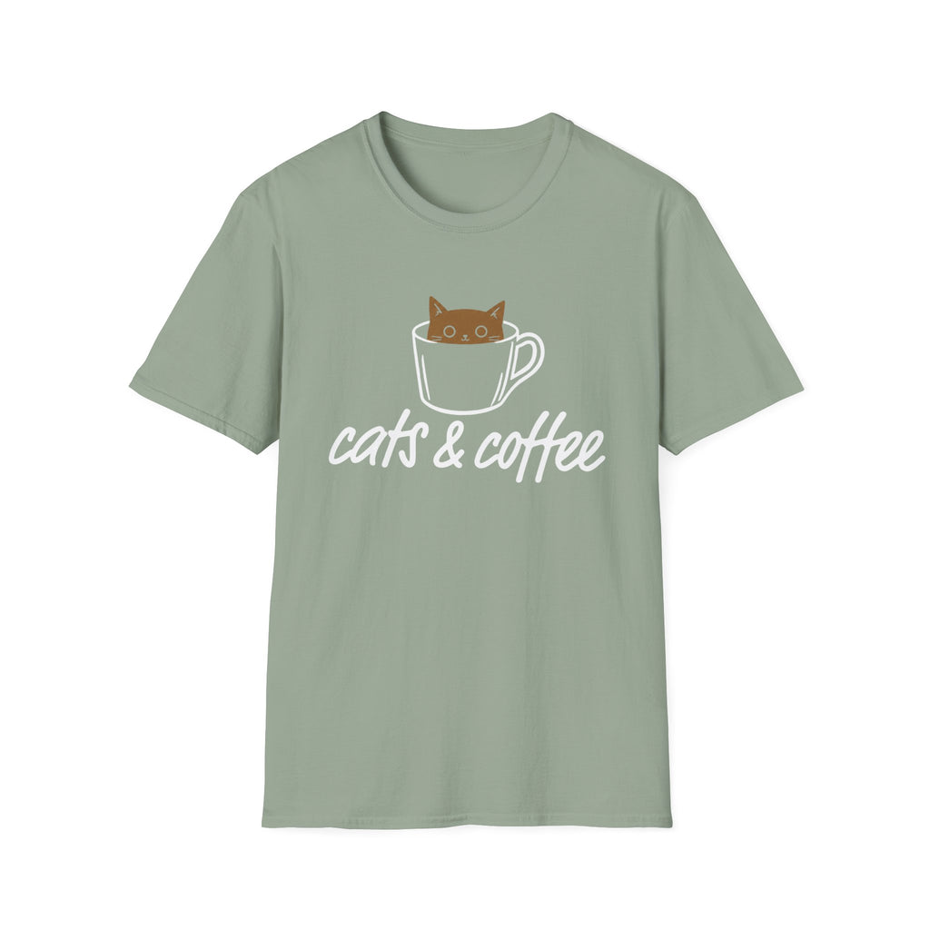 Coffee Cat Mood T-Shirt
