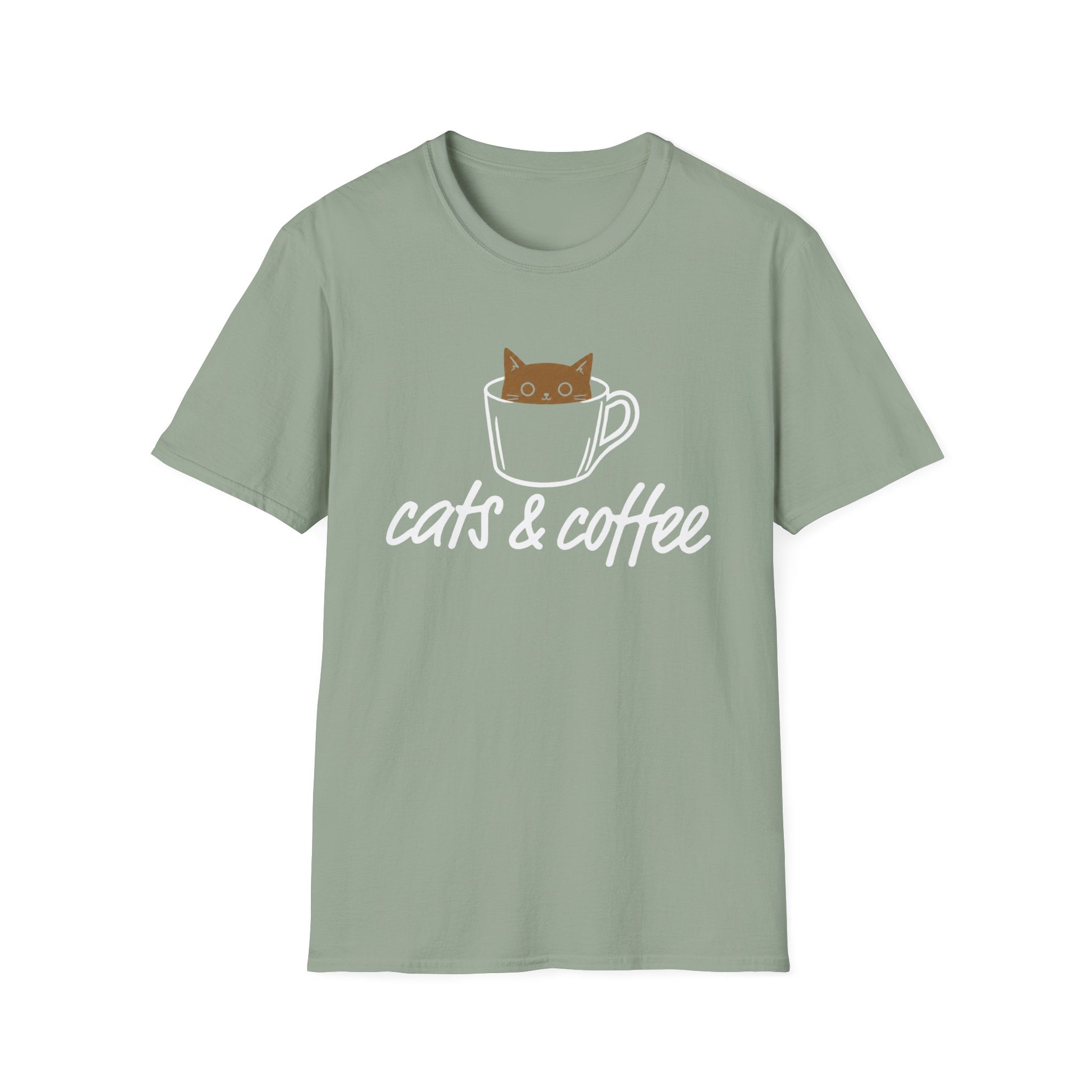 Coffee Cat Mood T-Shirt