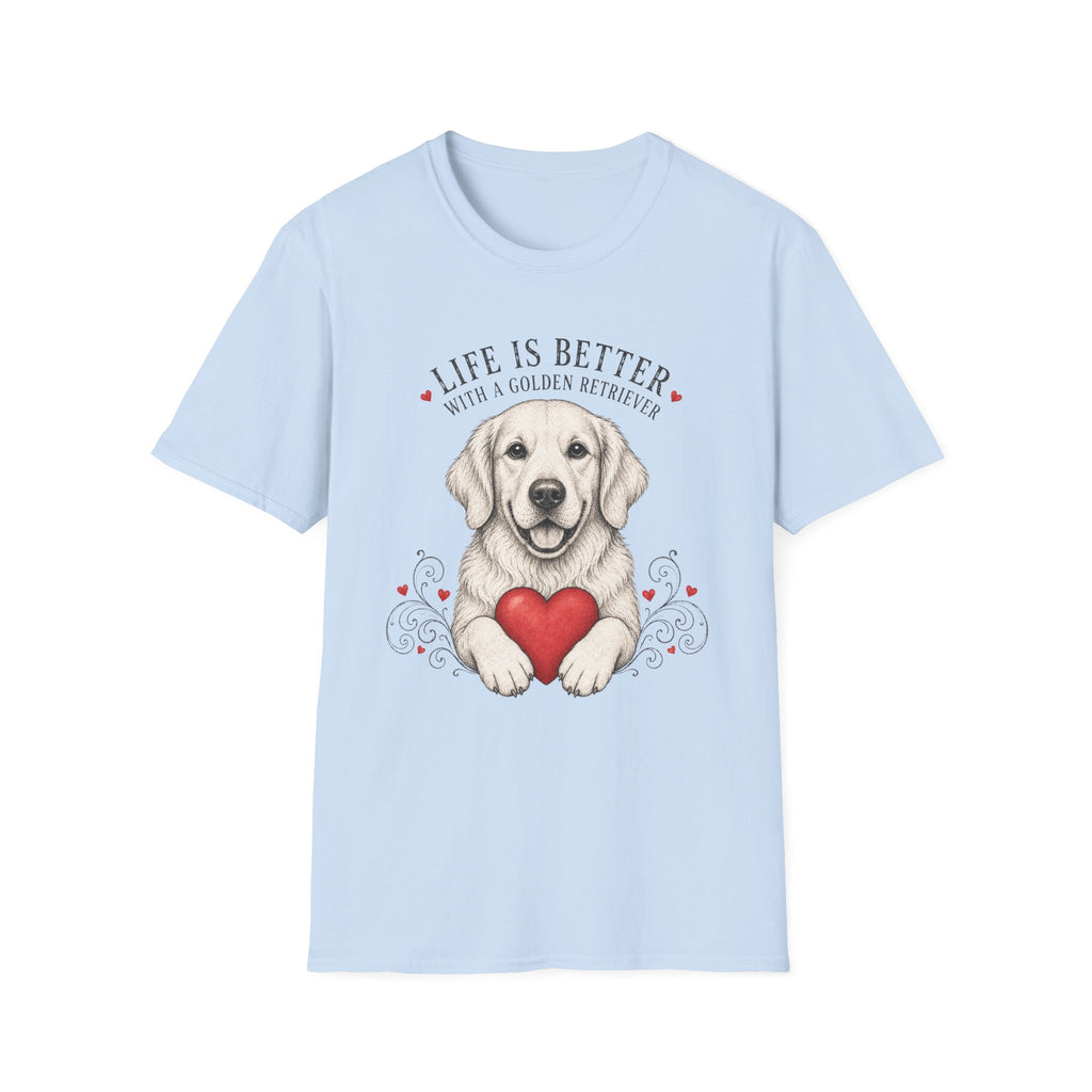 Golden Retriever Love Tax T-Shirt