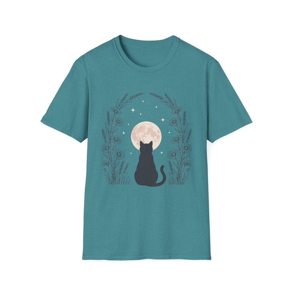 Midnight Moon Cat T-Shirt