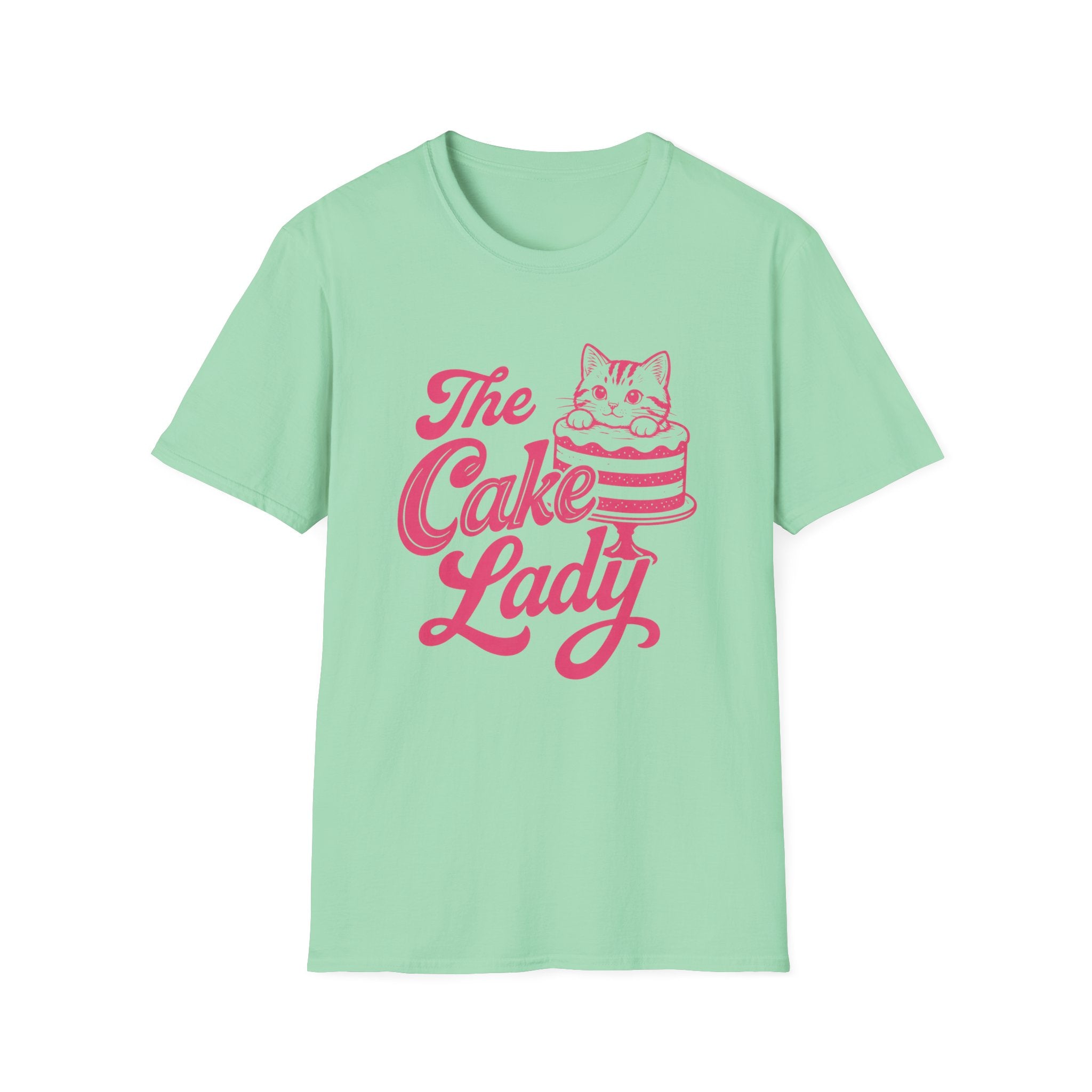 Cake Lady Cat T-Shirt