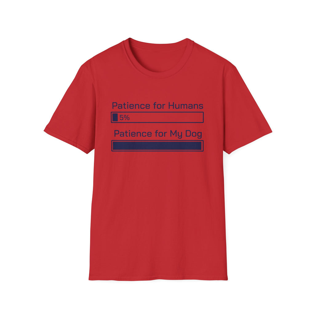 Human Patience: 5% T-Shirt