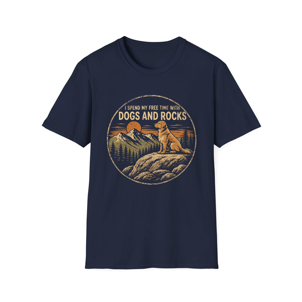 Dogs And Rocks Society T-Shirt