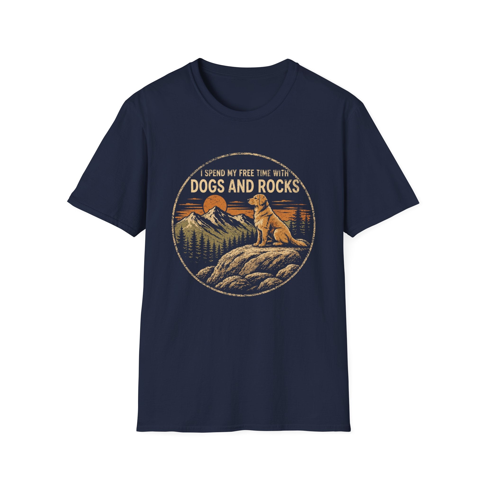 Dogs And Rocks Society T-Shirt