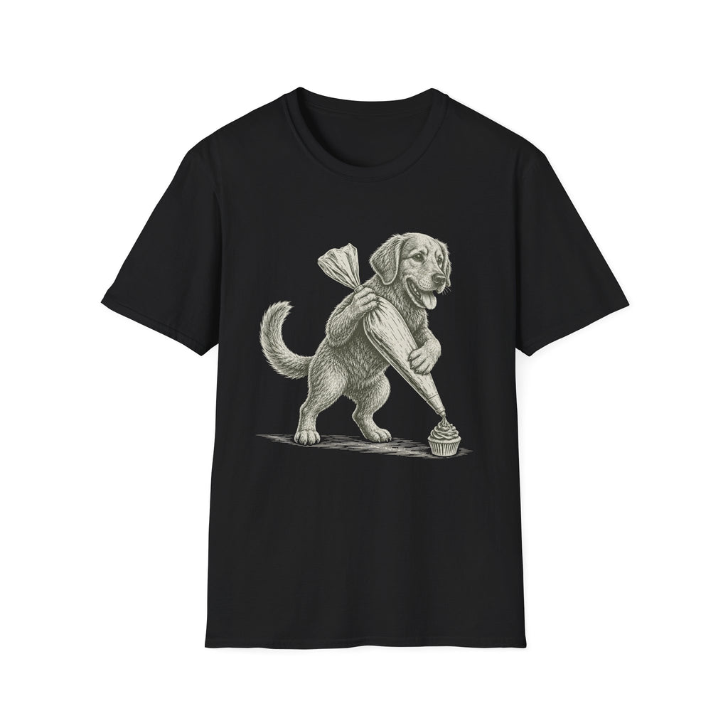 Golden Retriever Pastry Chef T-Shirt