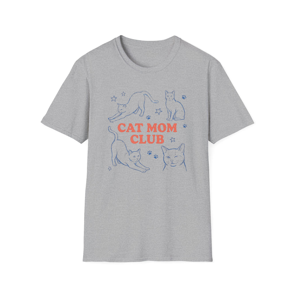 Cat Mom Club T-Shirt